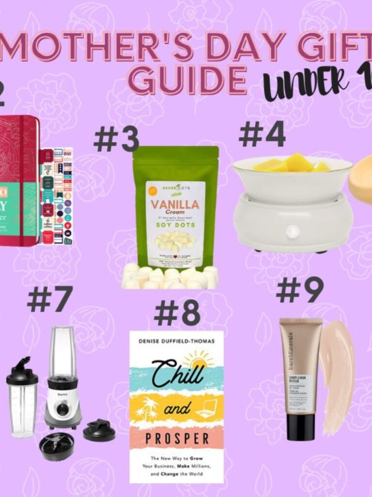Mother's Day Gift Guide under 100.